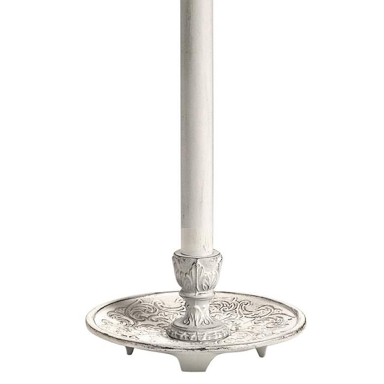 Image 4 Stiffel Lavasseur 27" Distressed White Buffet Table Lamp more views