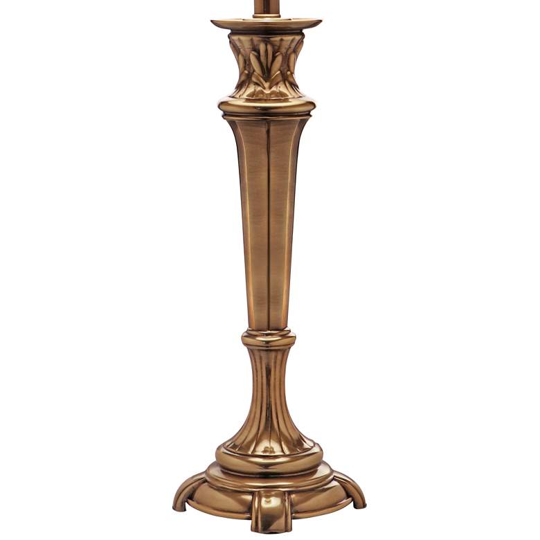 Image 3 Stiffel Layna 35" Traditional Burnished Brass Table Lamp more views