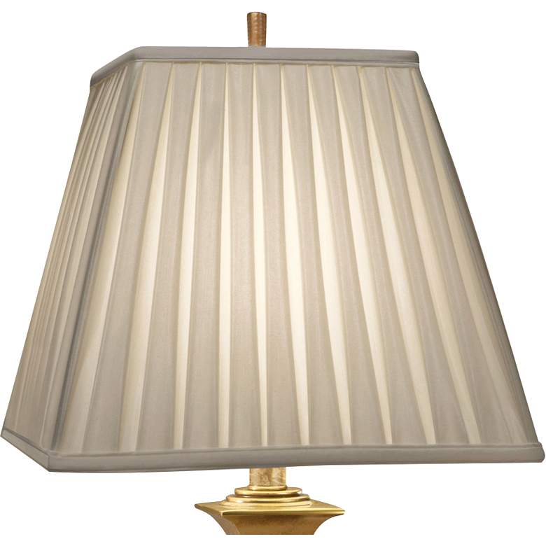 Image 2 Stiffel Le Roux 30" Traditional Metal French Gold Table Lamp more views