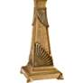 3_Stiffel Le Roux 30" Traditional Metal French Gold Table Lamp more views