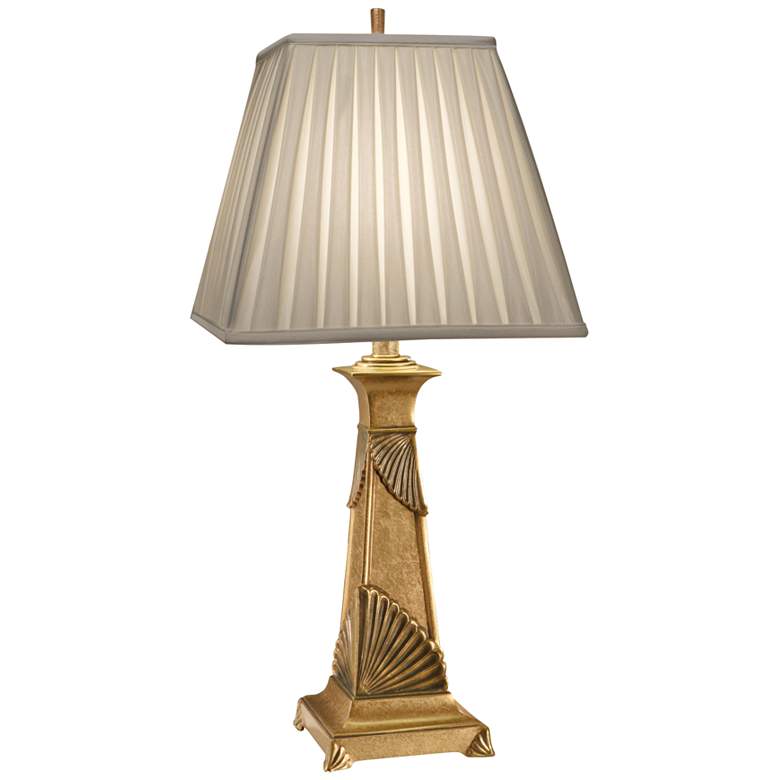 Image 1 Stiffel Le Roux French Gold Metal Table Lamp