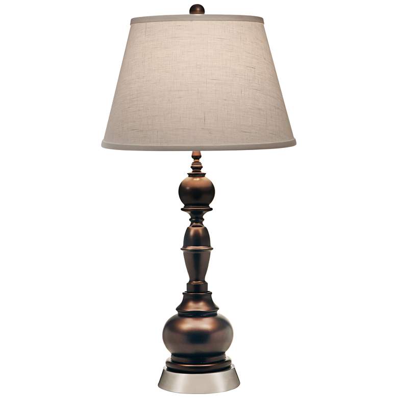 Image 1 Stiffel Lennox Onyx Bronze Table Lamp