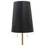 3_Stiffel Lexington 66" High Modern Black and Brass Floor Lamp more views