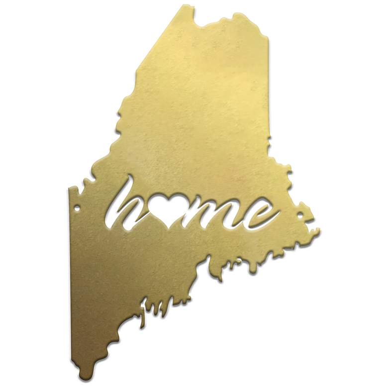 Image 1 Stiffel Maine 24" High Oculux Bronze Metal Wall Art