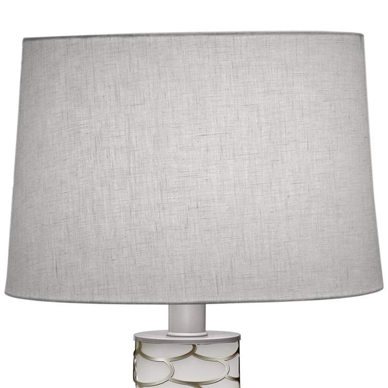 Stiffel Marlin Silver Powder Coat Zinc Table Lamp - #368H0 | Lamps Plus