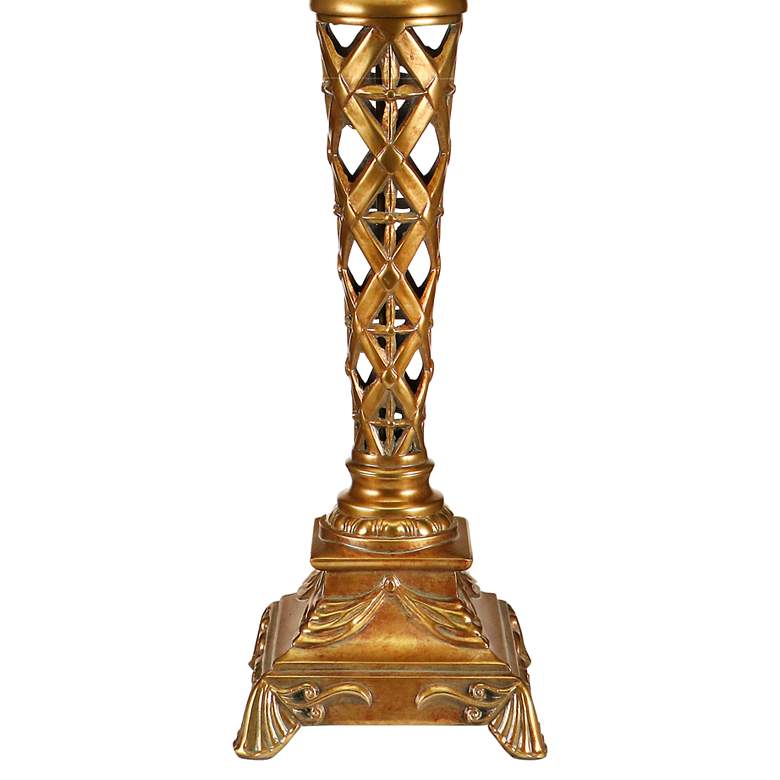 Image 2 Stiffel McDermott 35" Traditional French Gold Table Lamp more views
