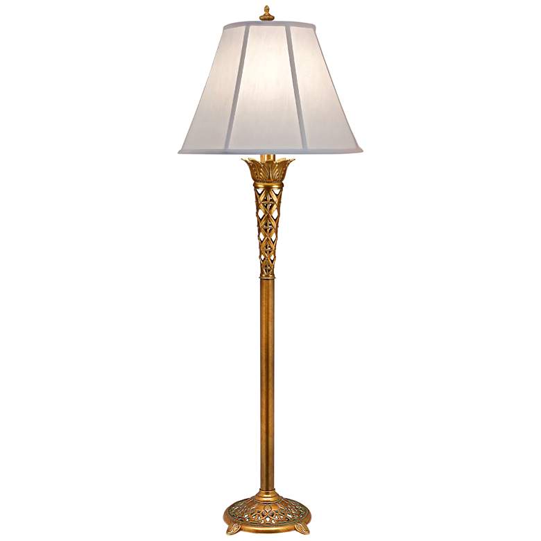 Image 2 Stiffel McDermott 63 inch Traditional French Gold Floor Lamp