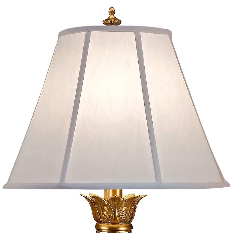 Image 4 Stiffel McDermott 63" Traditional French Gold Floor Lamp more views