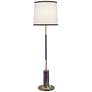 1_Stiffel Medio 63" High Matte Black and Polished Gold Metal Floor Lamp