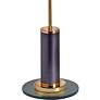 3_Stiffel Medio 63" High Matte Black and Polished Gold Metal Floor Lamp more views