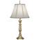 Stiffel Milano 29" High Traditional Silver Metal Table Lamp