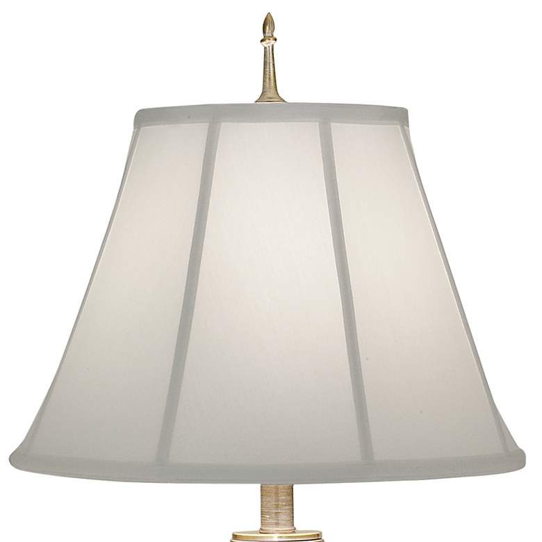 Image 2 Stiffel Milano 29" High Traditional Silver Metal Table Lamp more views