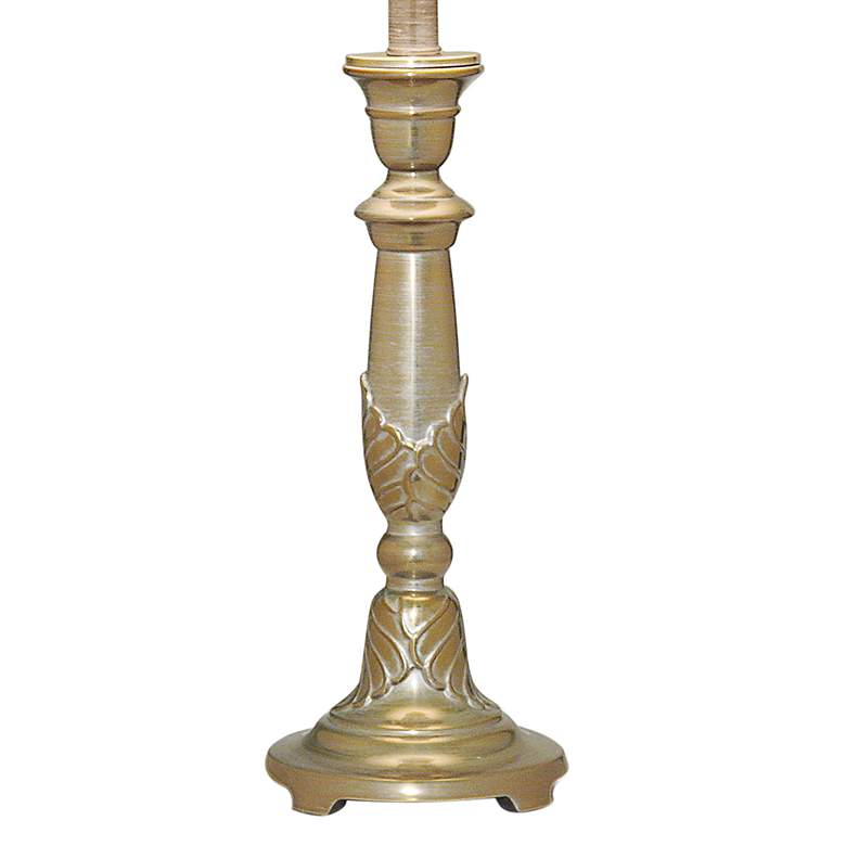 Image 3 Stiffel Milano 29" High Traditional Silver Metal Table Lamp more views