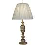 1_Stiffel Morgenthal 31" High Traditional Antique Brass Metal Table Lamp