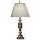 Stiffel Morgenthal 31" High Traditional Antique Brass Metal Table Lamp