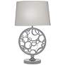 2_Stiffel Myron 26" High Silver Powder Coat Zinc Table Lamp