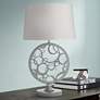 1_Stiffel Myron 26" High Silver Powder Coat Zinc Table Lamp