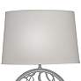 3_Stiffel Myron 26" High Silver Powder Coat Zinc Table Lamp more views