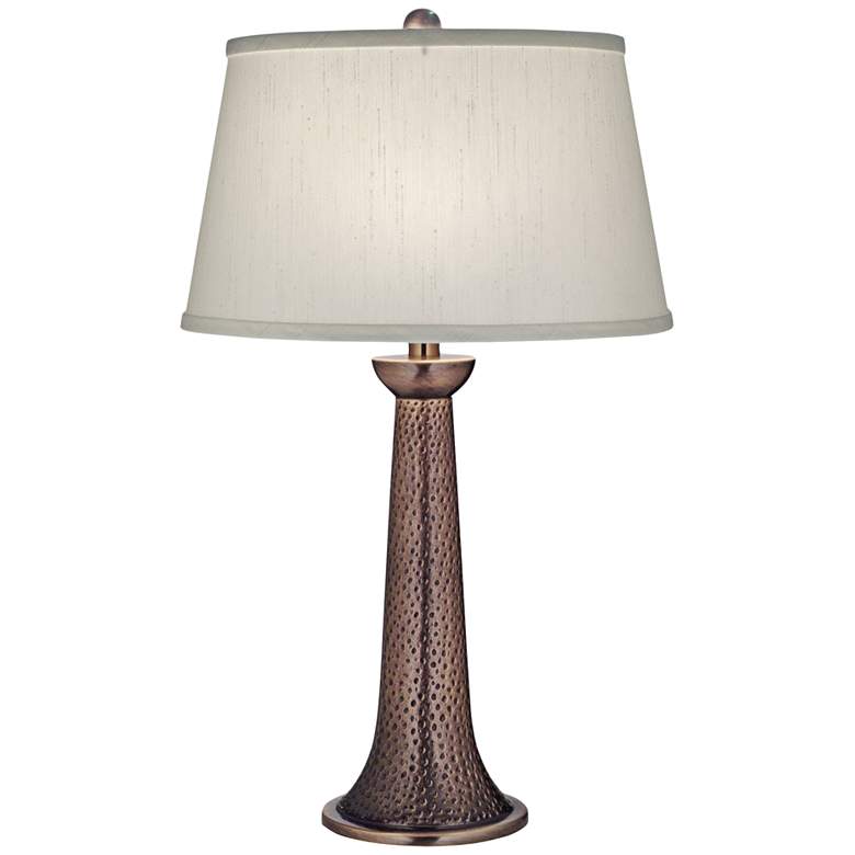 Image 1 Stiffel Nanaimo 26" Antique Copper Metal Table Lamp