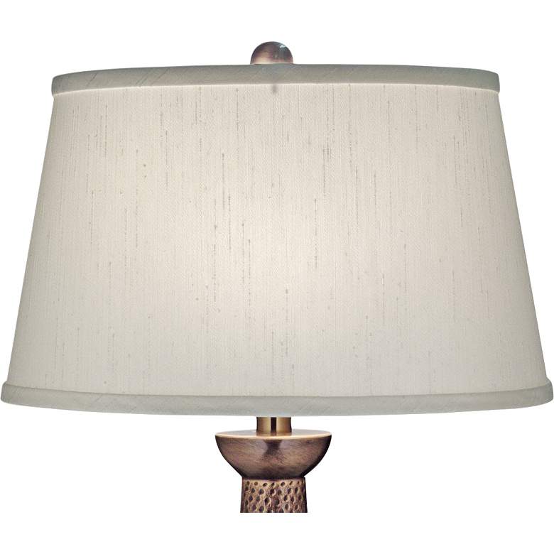 Image 2 Stiffel Nanaimo 26" Antique Copper Metal Table Lamp more views