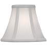 1_Stiffel Off-White Silk Mini Clip-on Lamp Shade 3x6x5