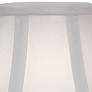 2_Stiffel Off-White Silk Mini Clip-on Lamp Shade 3x6x5 more views