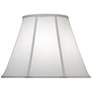 Stiffel Oyster Silksheen Empire Lamp Shade 9x18x13 (Spider)