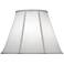 Stiffel Oyster Silksheen Empire Lamp Shade 9x18x13 (Spider)