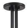7_Stiffel Palais 35 1/2" Modern Black and Brass 16-Light Ring Chandelier more views