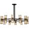 Stiffel Palais 48" Wide Champagne Glass 24-Light Ring Chandelier