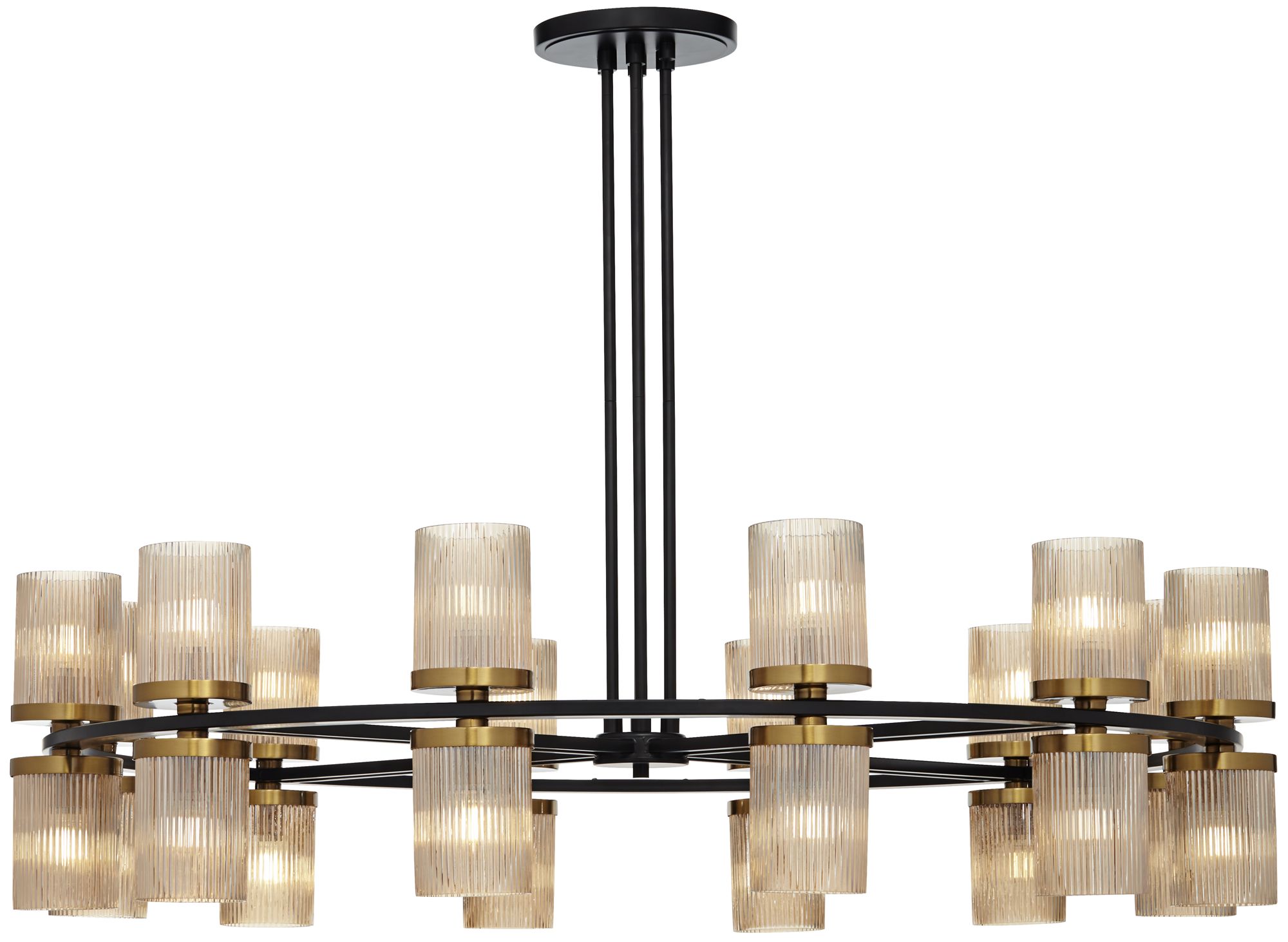 Watch A Video About the Stiffel Palais Champagne Glass 24 Light Chandelier