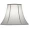 Stiffel Pearl Supreme Satin Bell Shade 7x14x11 (Spider)