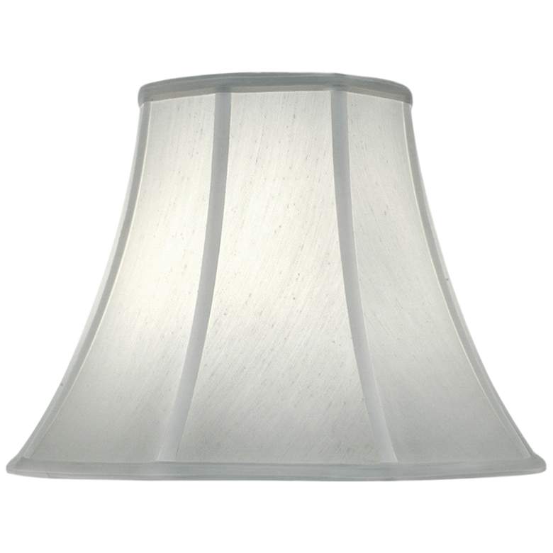 Image 1 Stiffel Pearl Supreme Satin Bell Shade 8x16x12 (Spider)