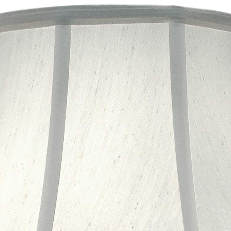 Image 2 Stiffel Pearl Supreme Satin Bell Shade 8x16x12 (Spider) more views