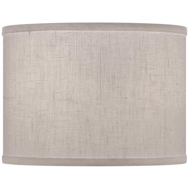 Image 1 Stiffel Pearl Supreme Satin Drum Lamp Shade 10x10x9 (Spider)