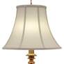 Thumbnail2 of Stiffel Prentiss 65" High Traditional Antique Brass Metal Floor Lamp more views
