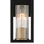 Watch A Video About the Stiffel Ramos Black and Brass Modern Wall Sconce
