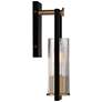 7_Stiffel Ramos 11 1/2" High Black and Brass Wall Sconces Set of 2 more views