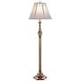 Stiffel Redondo 63" High Traditional Antique Brass Floor Lamp