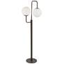 2_Stiffel Remington Square 67" High 2-Orb Oxidized Bronze Floor Lamp