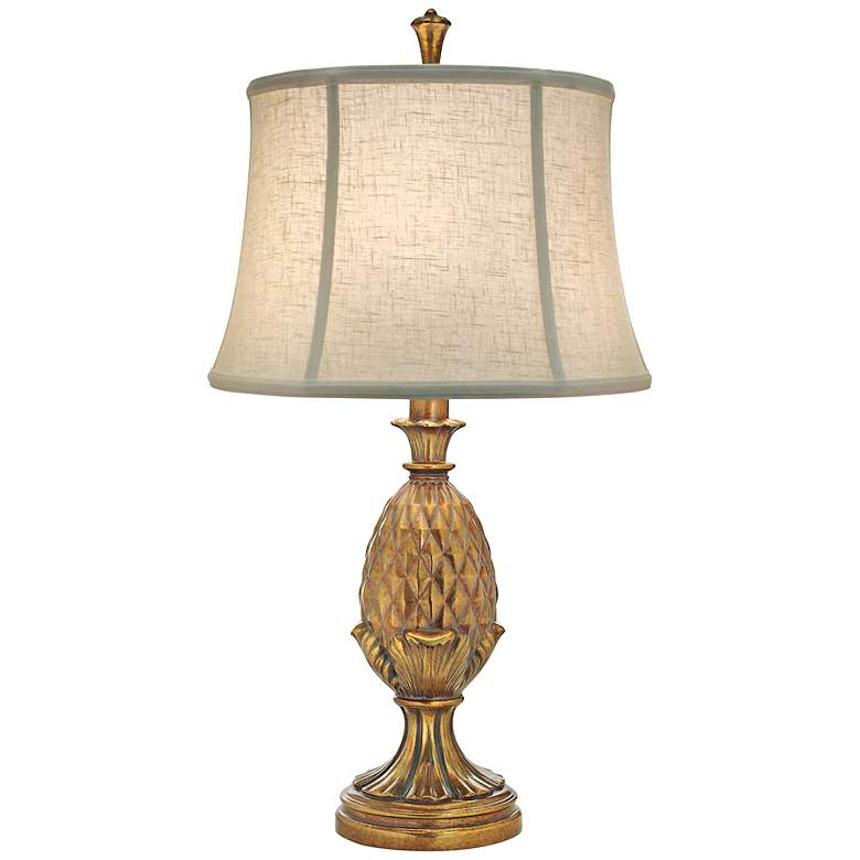 Image 2 Stiffel Royal Luao 30" Polished Honey Brass Traditional Table Lamp