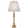 1_Stiffel Savannah 33" Polished Honey Brass Metal Table Lamp