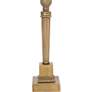 3_Stiffel Savannah 33" Polished Honey Brass Metal Table Lamp more views