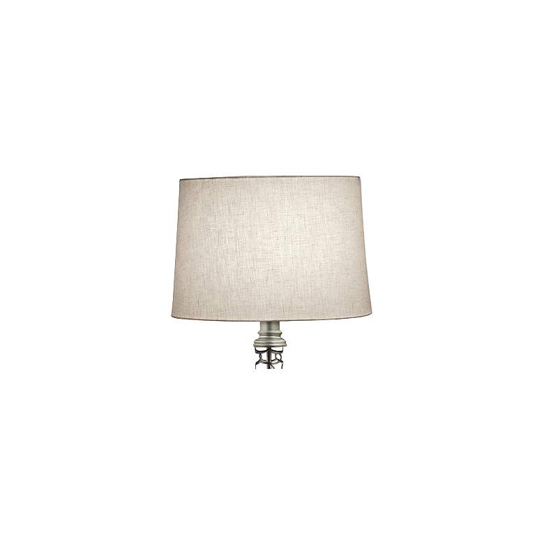Image 2 Stiffel Scales 61" High Laser Cut Silver Metal Modern Floor Lamp more views