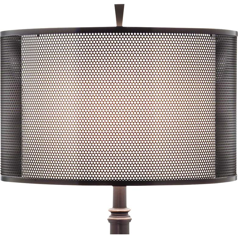 Image 2 Stiffel Shenandoah 30" Oxidized Bronze Metal Table Lamp more views