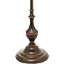 Stiffel Singer 61" Oxidized Bronze Metal Traditional Floor Lamp