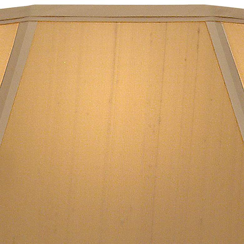 Image 2 Stiffel Tan Silk Cut Corner Square Shade 9x20x14 (Spider) more views