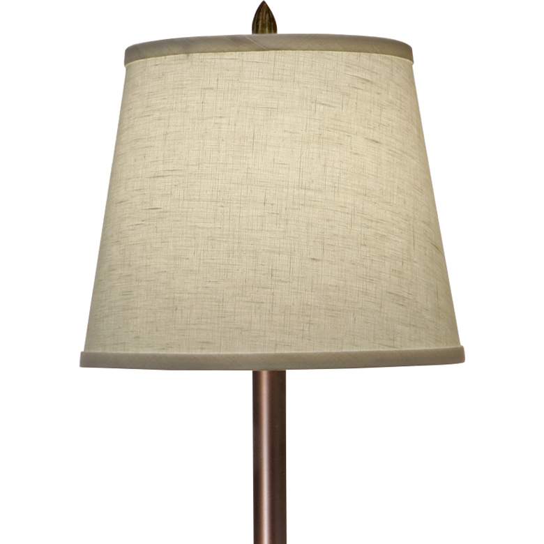 Image 2 Stiffel Tannehill 30" Deco Oxidized Bronze Metal Buffet Table Lamp more views