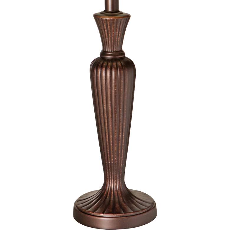 Image 3 Stiffel Tannehill 30" Deco Oxidized Bronze Metal Buffet Table Lamp more views