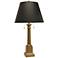 Stiffel Templeton 31" Traditional Black and Antique Brass Table Lamp